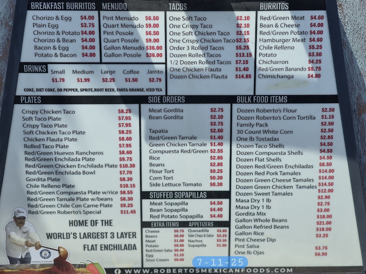 Roberto's Mexican Food - 1