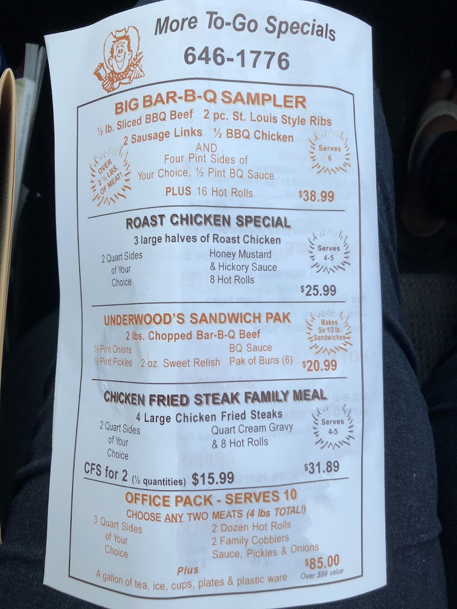 Underwood's Cafeteria - 10