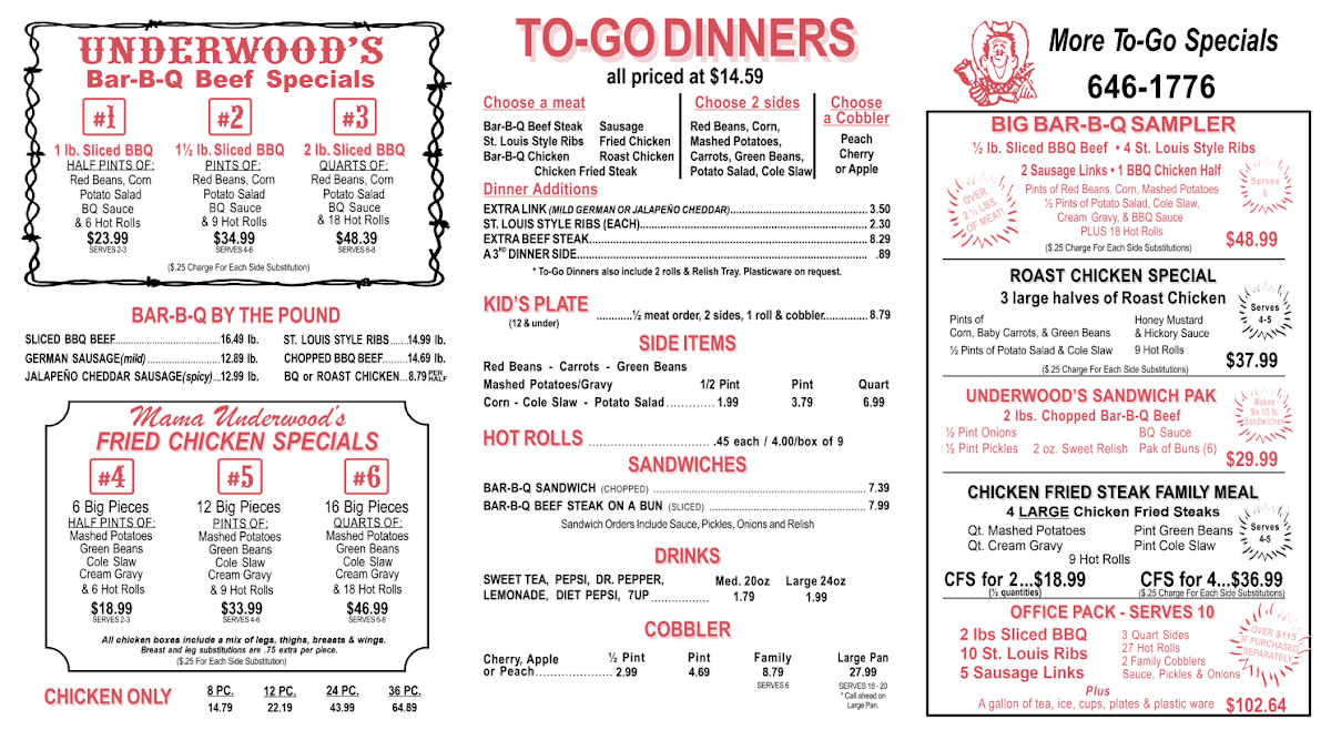 Underwood's Cafeteria - 3