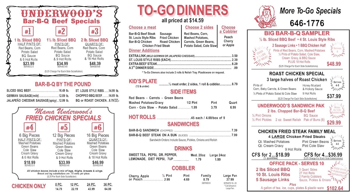 Underwood's Cafeteria - 4