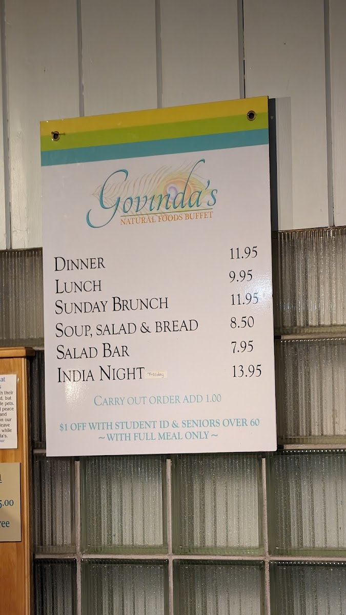Govindas Natural Foods Buffet - 2
