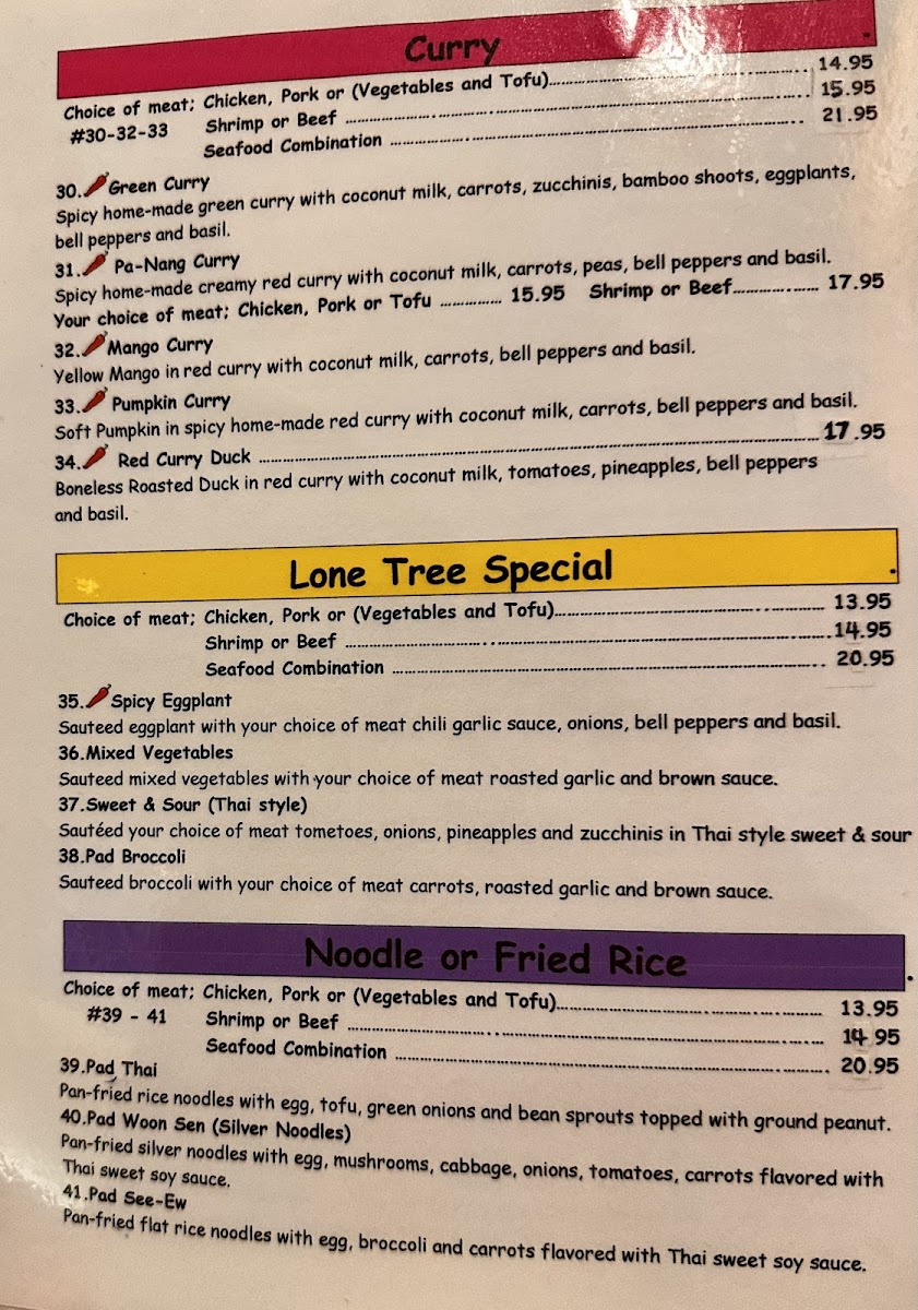 Lone Tree Thai Cuisine - 1