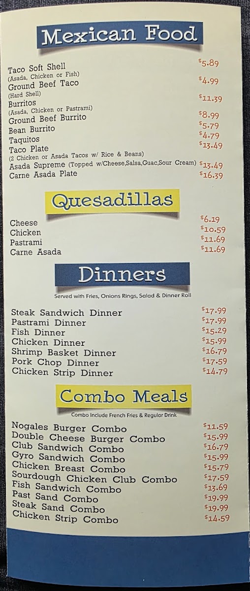 Nogales Burgers 2 - 4