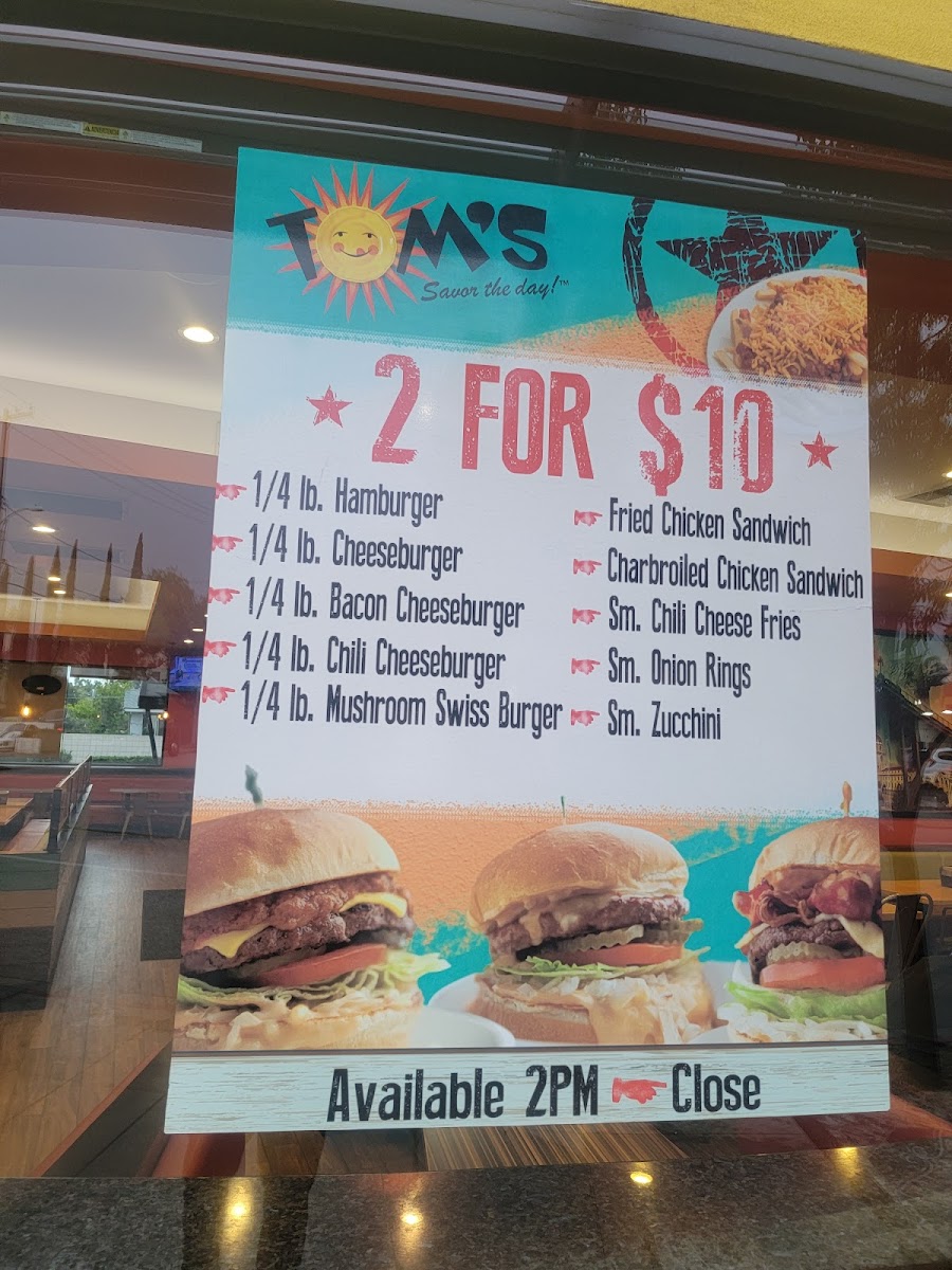 Tom's Burgers 31 - 9