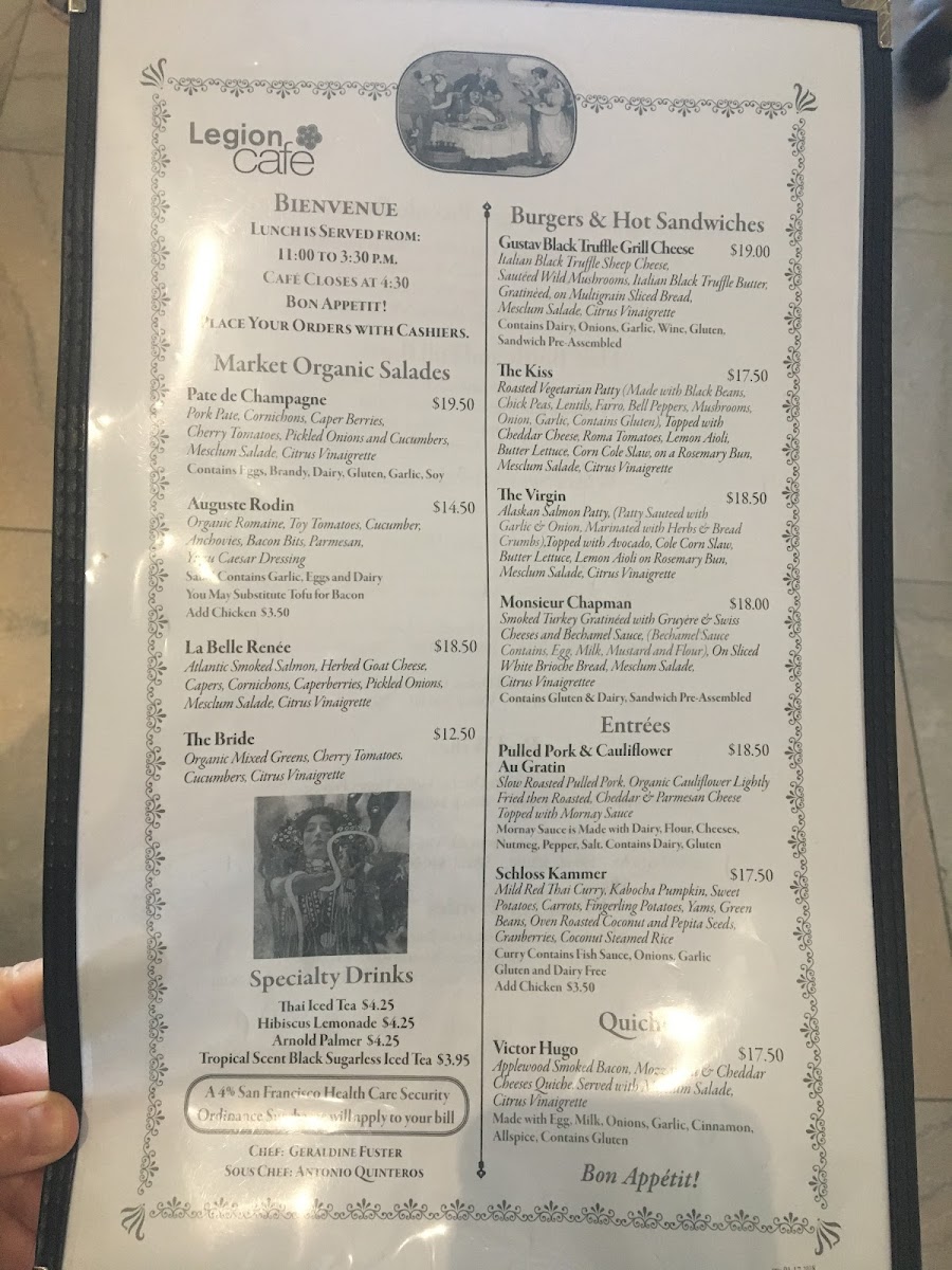 Legion of Honor Café - 7