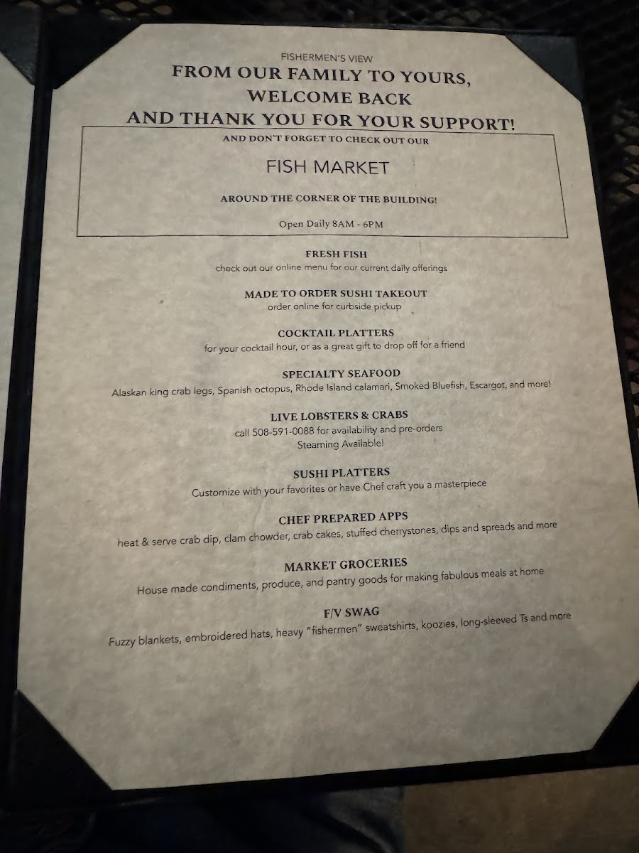 Fishermen's View Seafood Market & Restaurant - 9