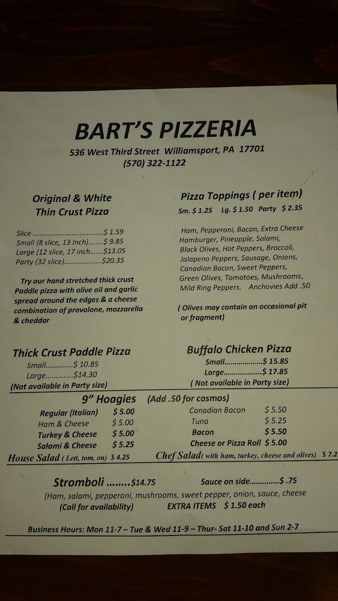 Bart's Pizzeria - 5