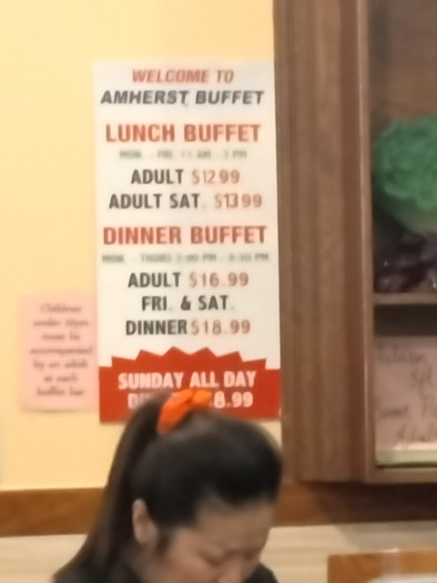 Amherst Buffet - 2