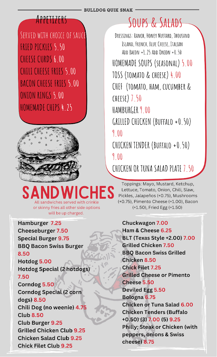 Bulldog Quik-Snak - 1