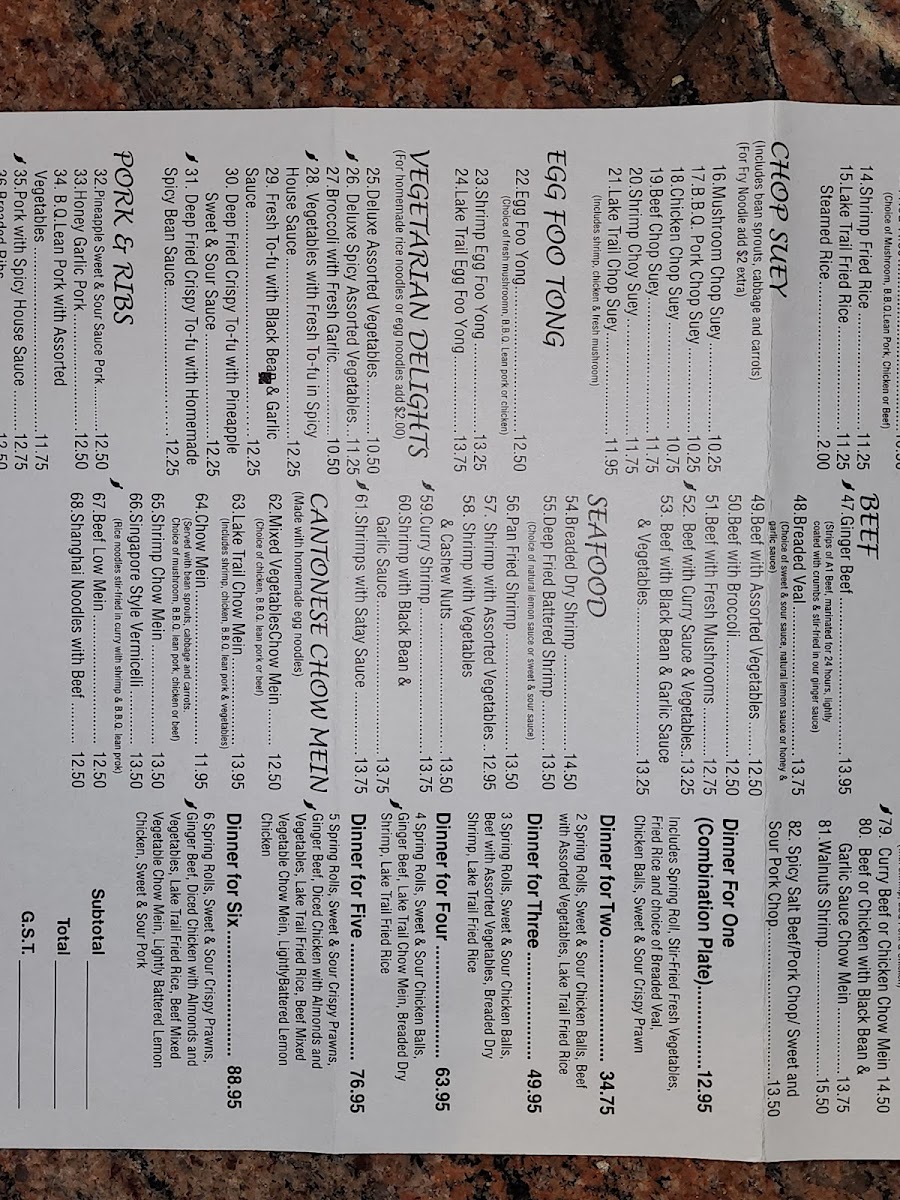 Lake Trail Family Restaurant - 8