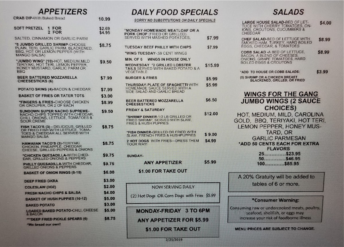 Sundown Restaurant and Sports Pub - 4