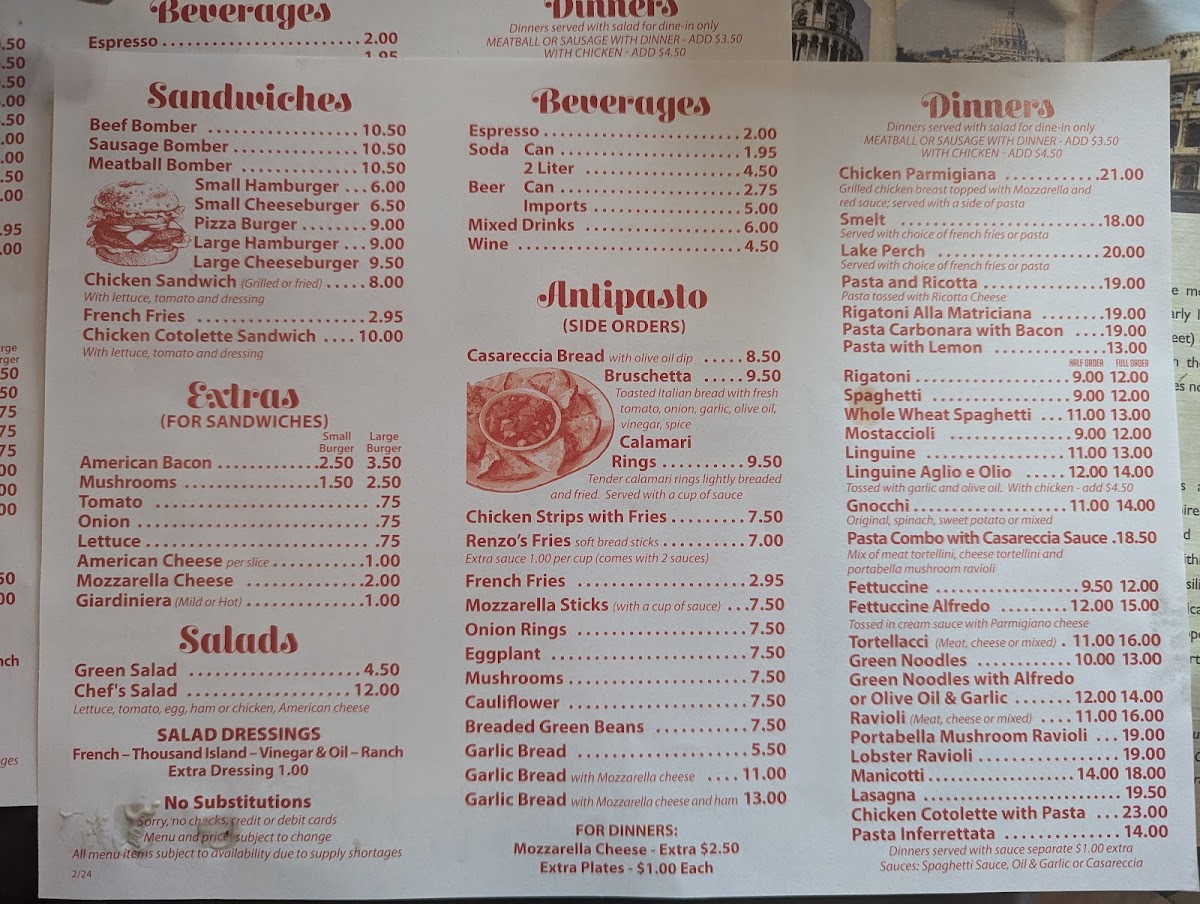 Renzo's Pizzeria & Trattoria - 3