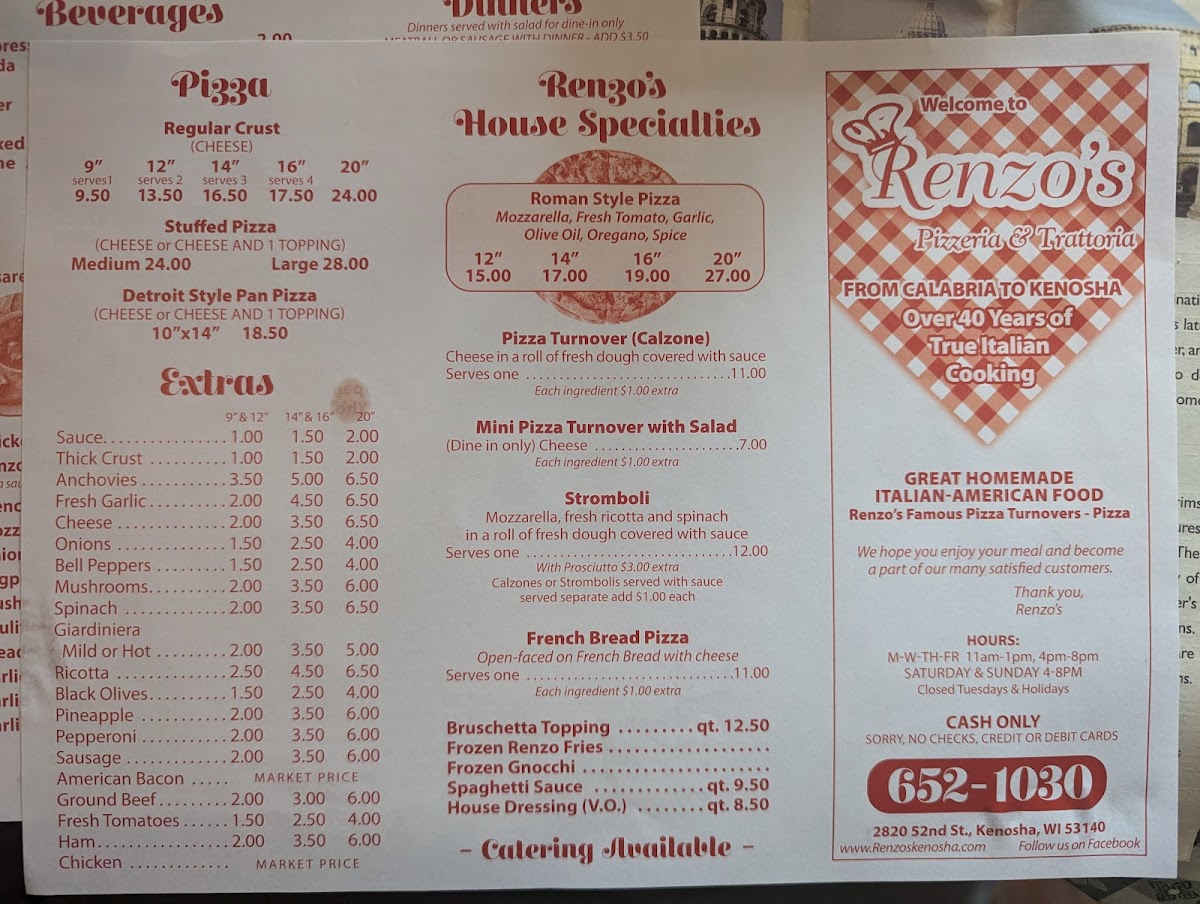 Renzo's Pizzeria & Trattoria - 4