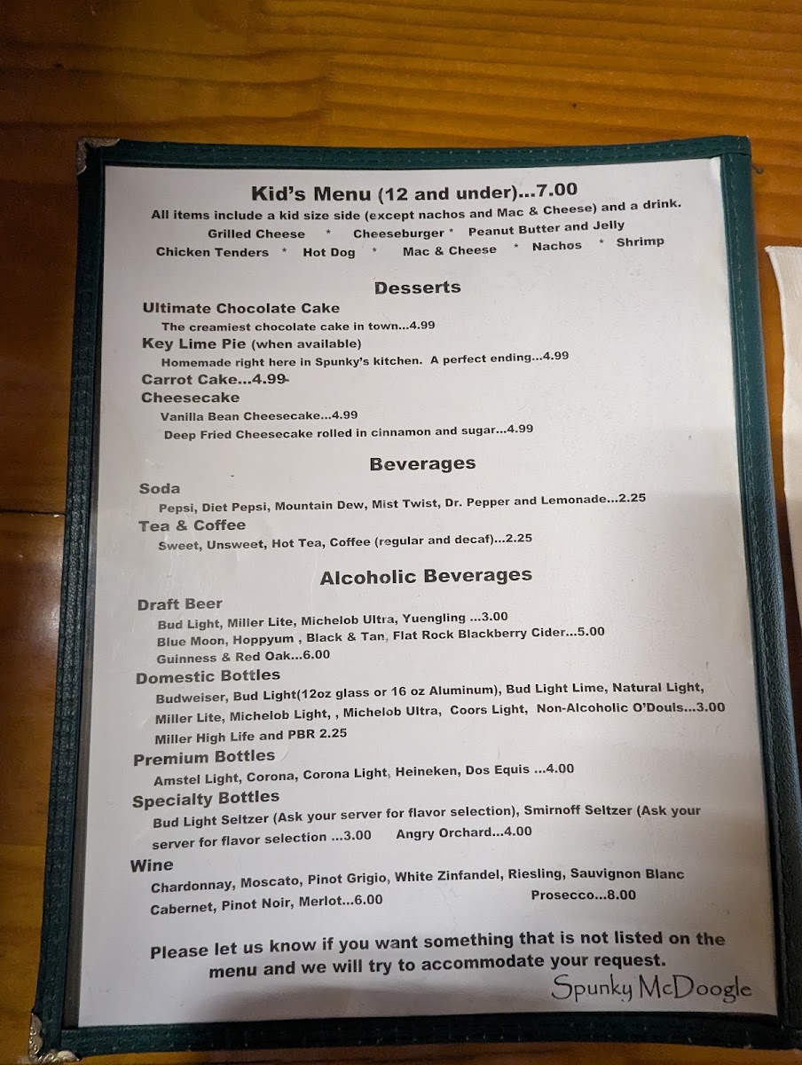 Spunky McDoogle's - 3