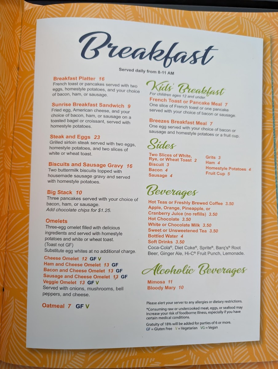 Breezes Restaurant & Bar - 10