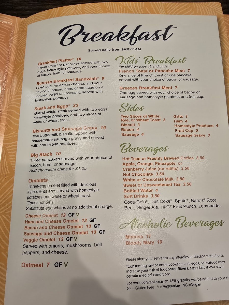 Breezes Restaurant & Bar - 5