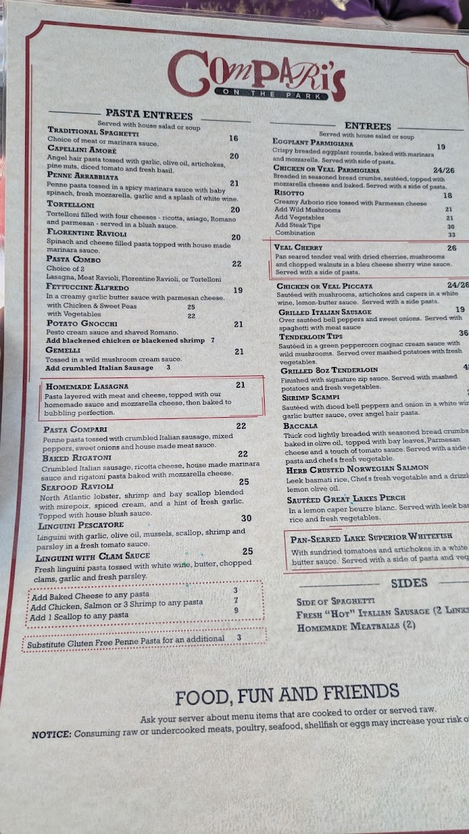 Compari's On the Park - 1