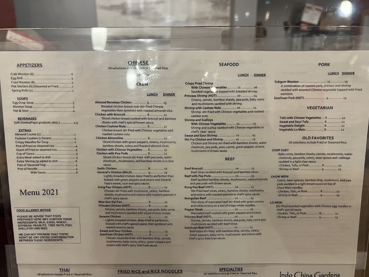 Indo China Gardens - Boyne City (TakeOut ONLY) - 3