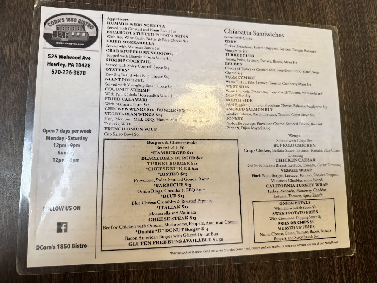 Cora's 1850 Bistro - 4