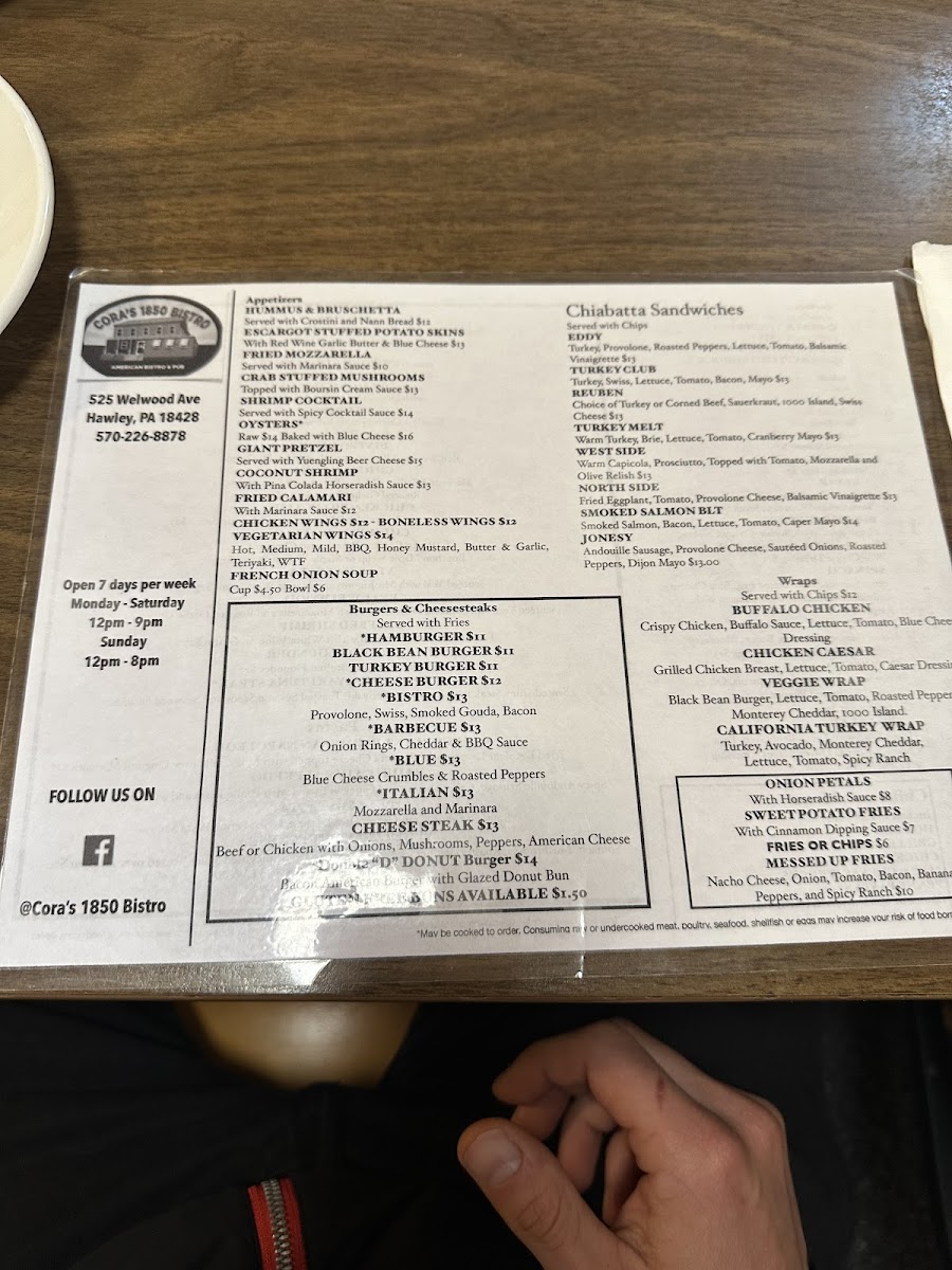 Cora's 1850 Bistro - 7