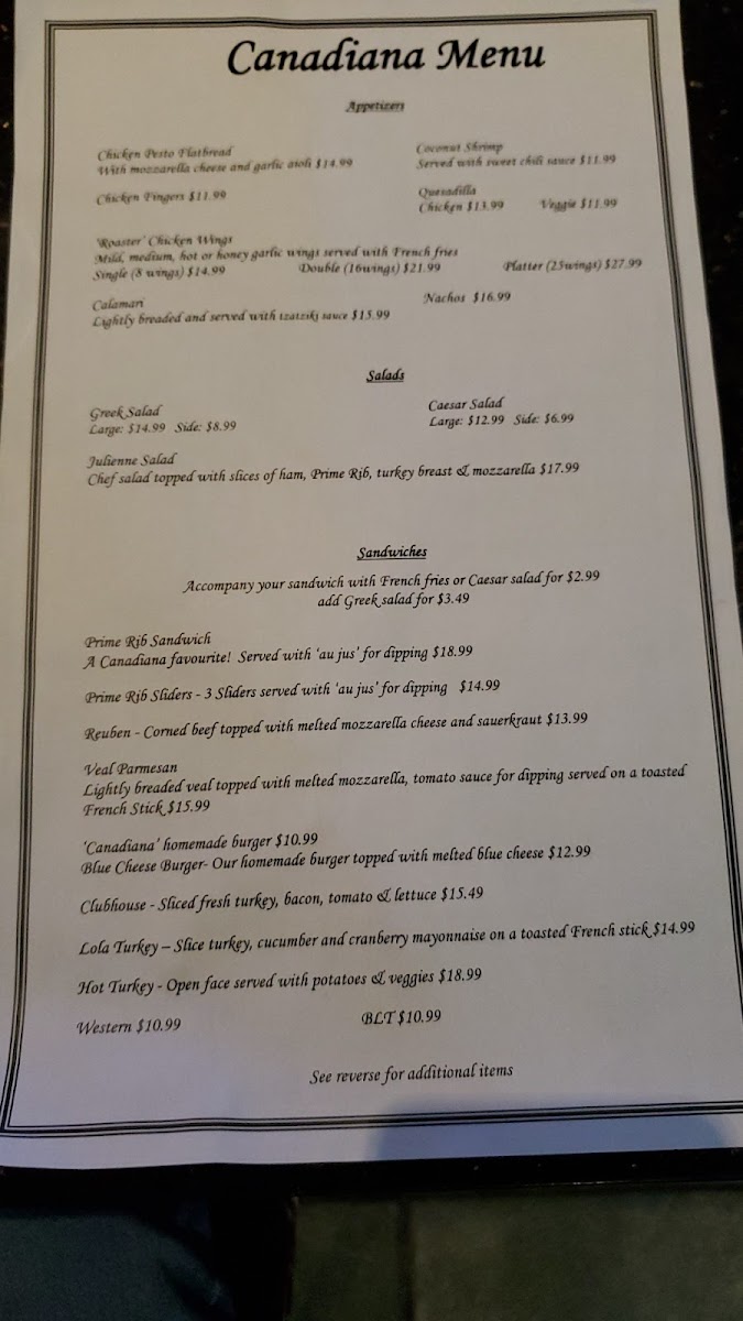 Canadiana Restaurant - 3