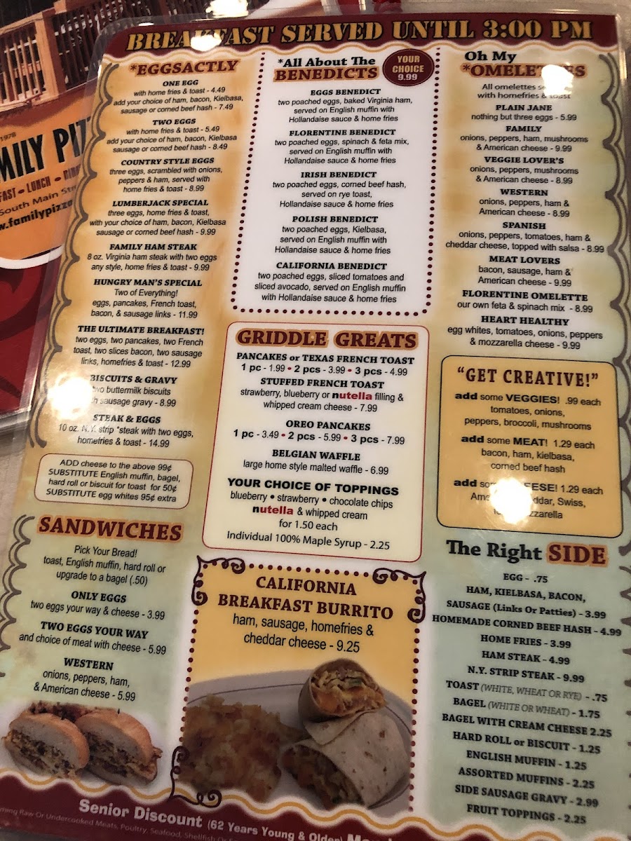 Family Pizza Restaurant & Grill of Colchester - 7