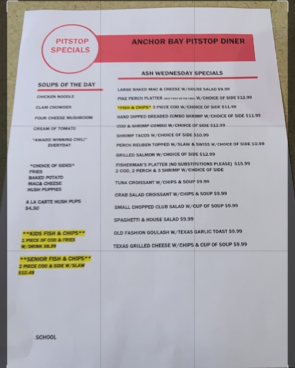 Anchor Bay Pit Stop Diner - 10