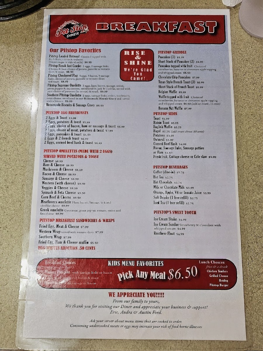 Anchor Bay Pit Stop Diner - 7