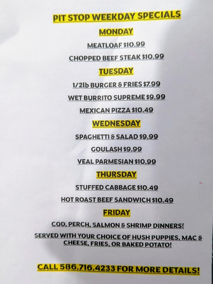 Anchor Bay Pit Stop Diner - 9