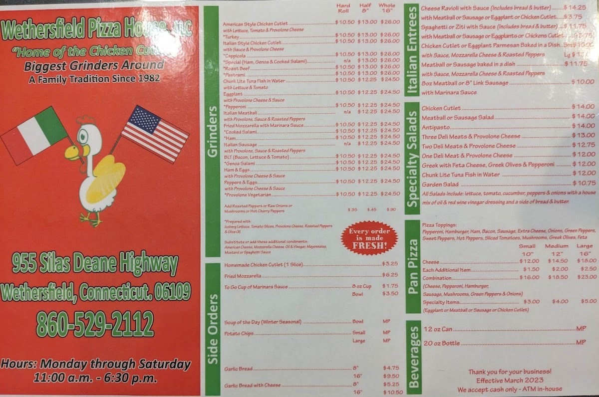 Wethersfield Pizza House - 5