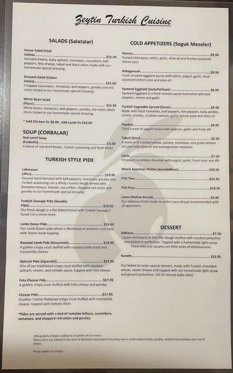 Zeytin Turkish Cuisine - 6