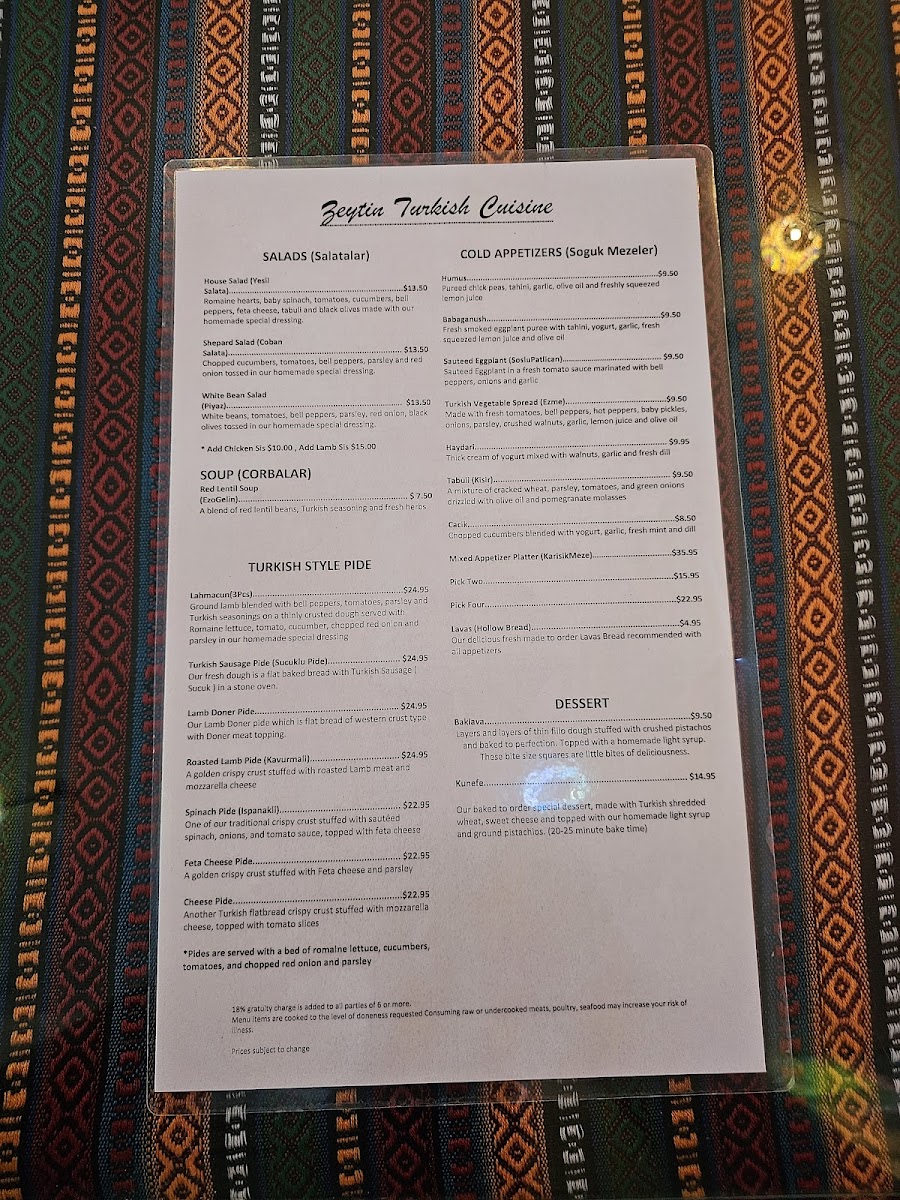 Zeytin Turkish Cuisine - 8