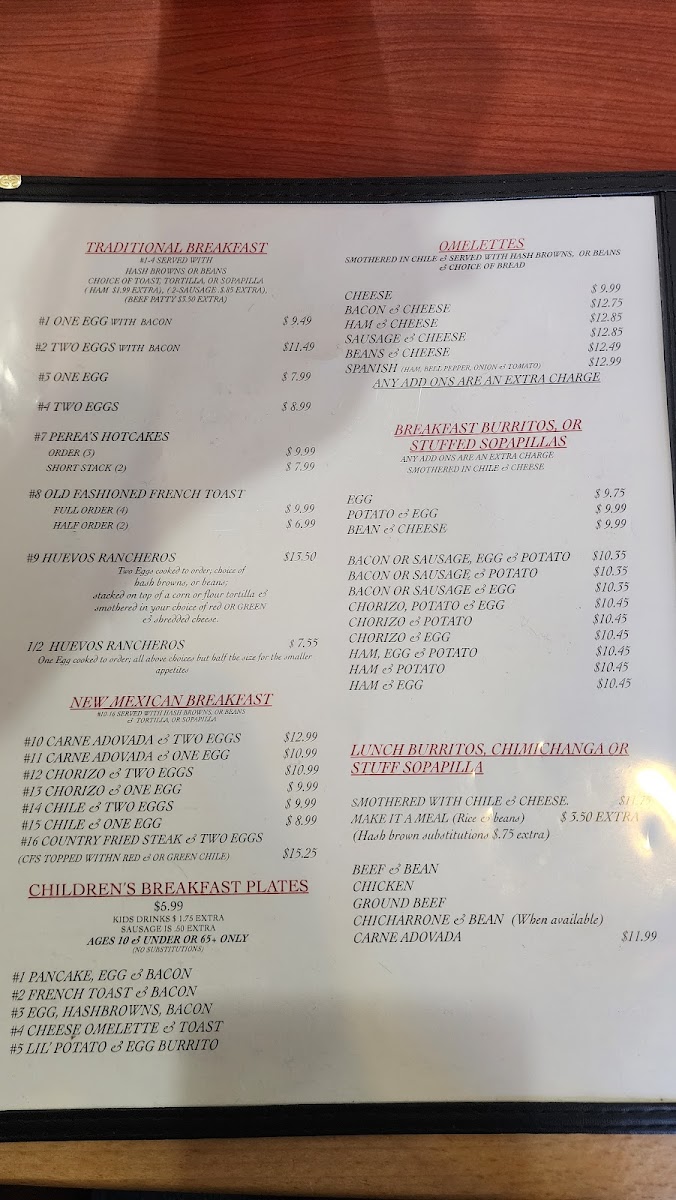 Perea's New Mexican Restaurant - 1