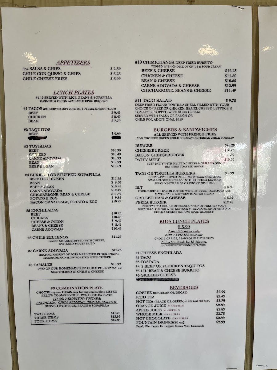 Perea's New Mexican Restaurant - 8