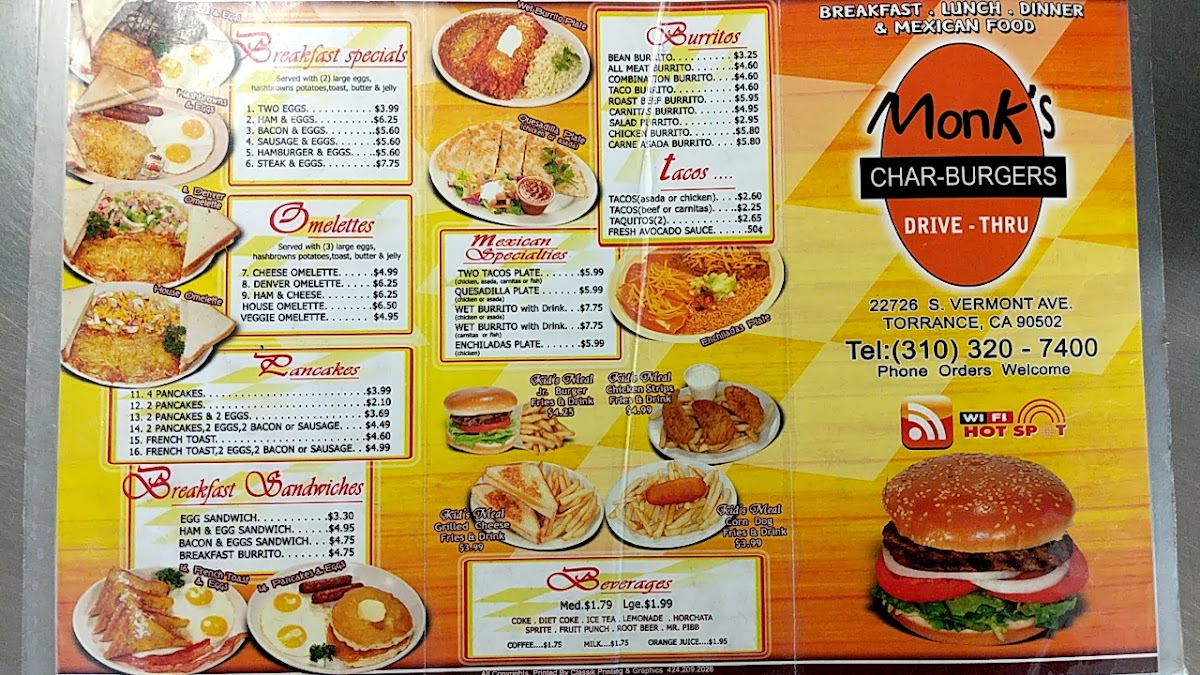 Monk's Charburgers - 6