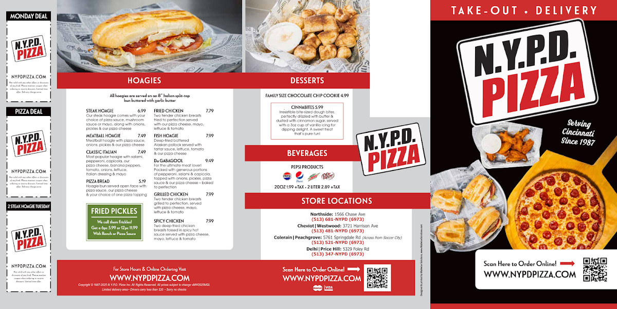 N.Y.P.D. Pizza Colerain / Peachgrove - 1