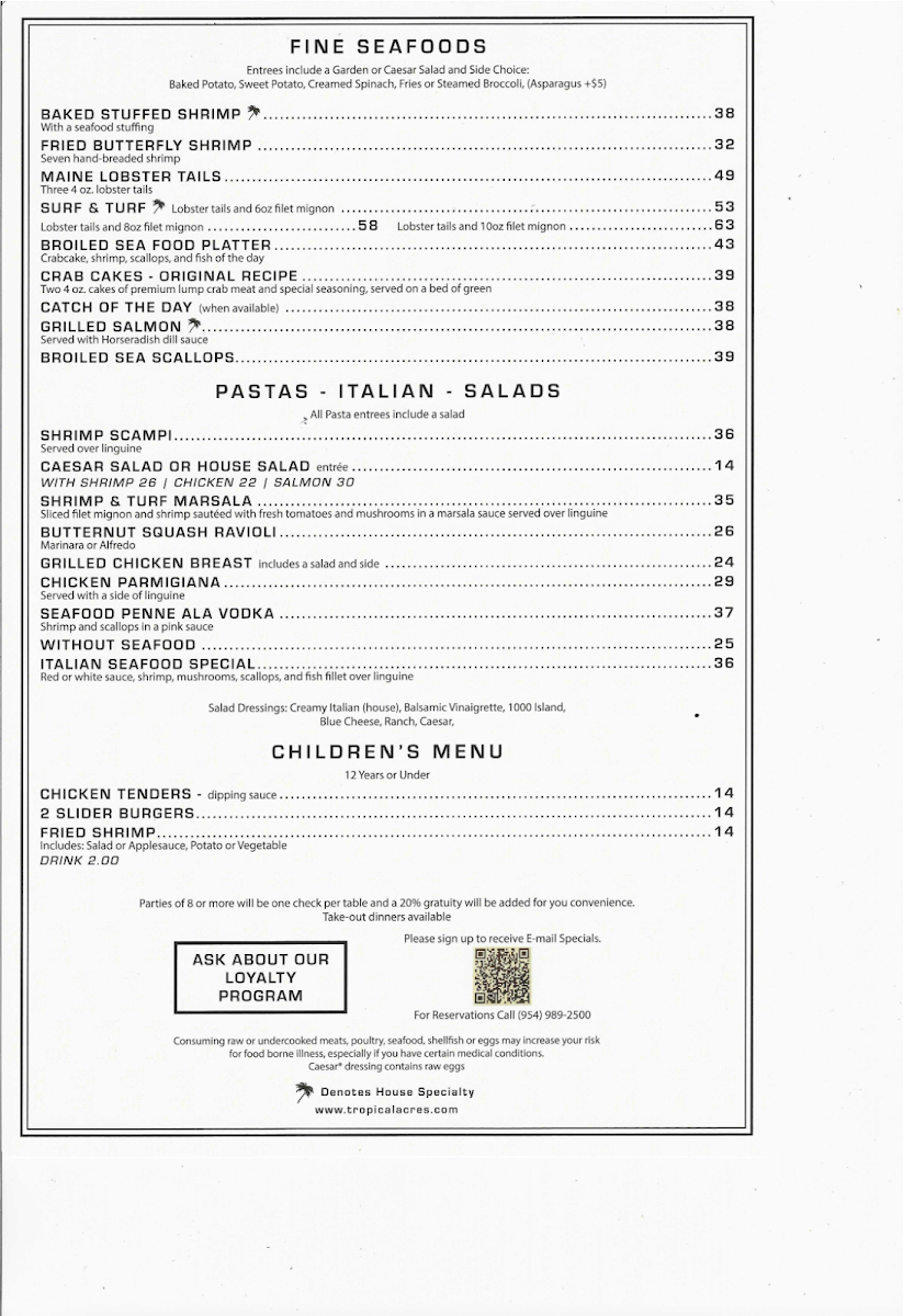 Tropical Acres Steakhouse - 2