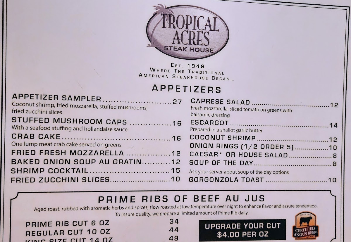 Tropical Acres Steakhouse - 9