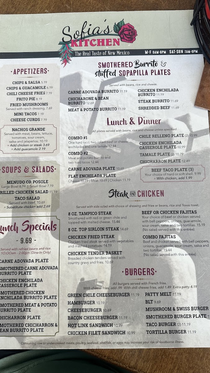 Sofia's Kitchen & Burrito Tyme - 7