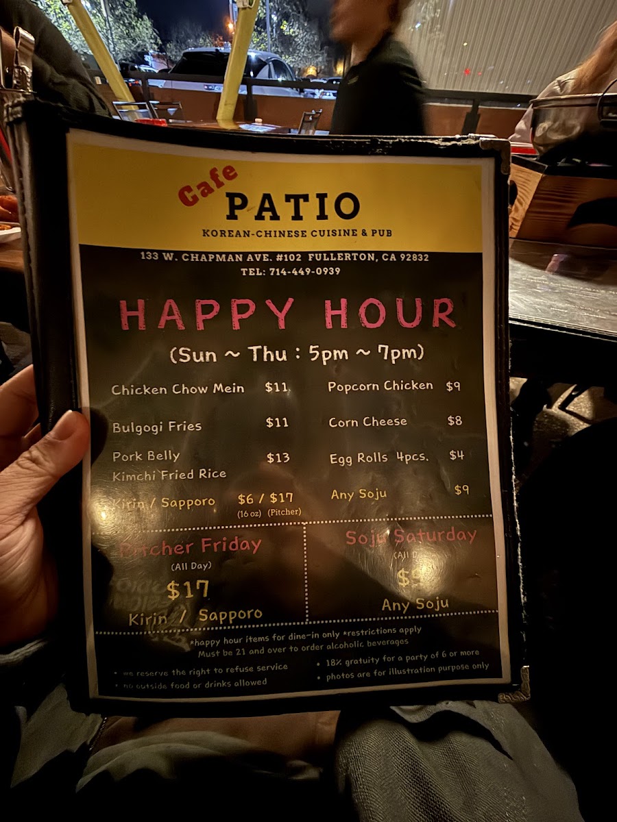 Cafe Patio Korean - Chinese Cuisine - 7