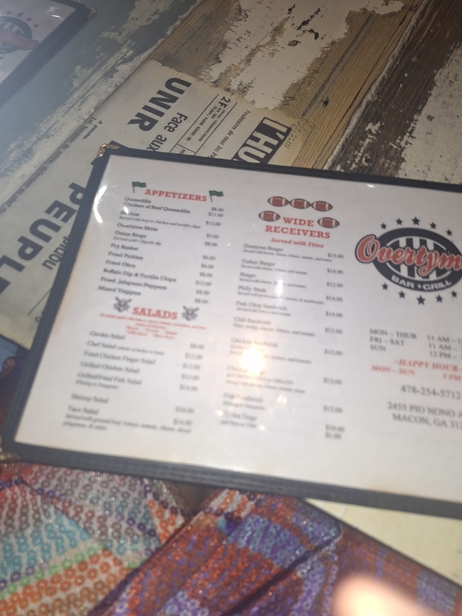 Overtyme Bar & Grill - 1