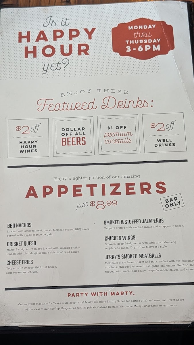 Marty B's - 5