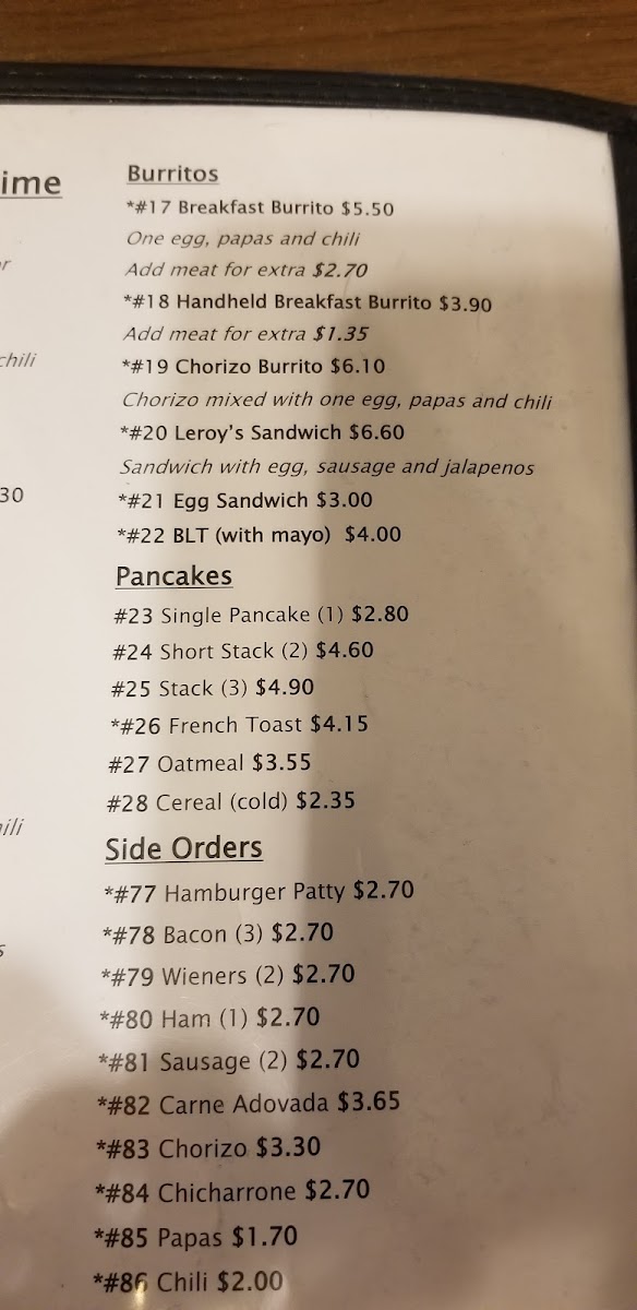 Leroy's New Mexican Food - 3