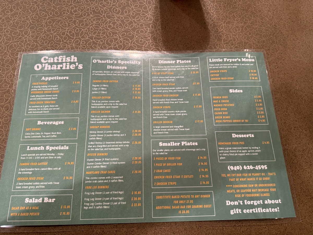 Catfish O'Harlies - 1