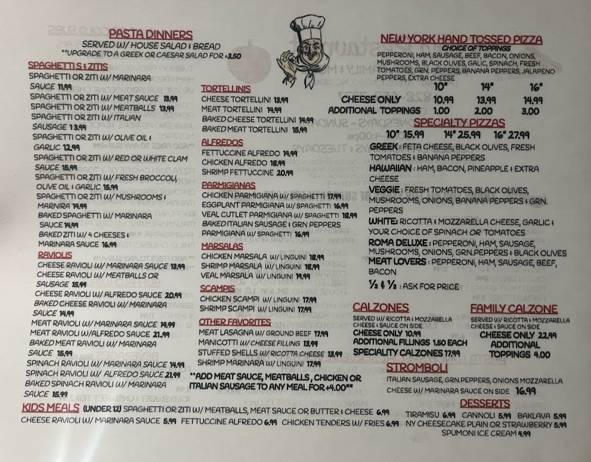 Roma Restaurant Pizza, Pasta, & More - 2