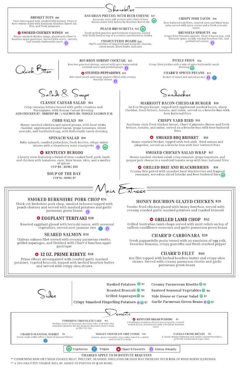 Charr'd Bourbon Kitchen & Lounge - 1