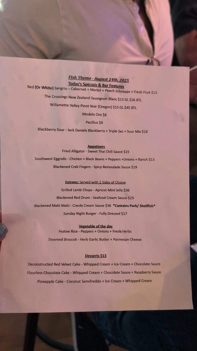 Fish Thyme Restaurant & Bar - 2