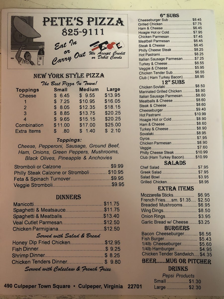 Pete's Pizza - 1