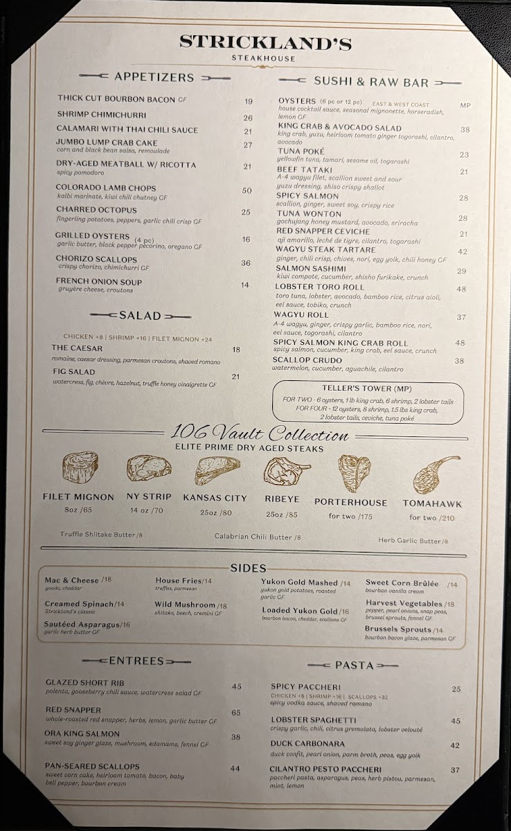 Strickland’s Steakhouse - 1