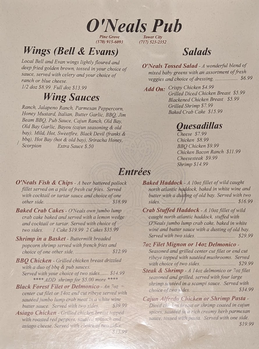 O’Neals 4th Street Station Pub - 1